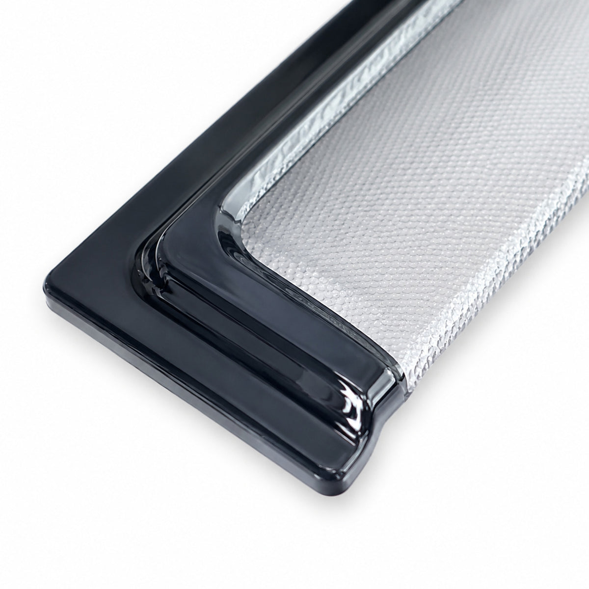 Guardalluvias para Hyundai Tucson ix35 2010–2015 — Bicolor — GLL012 — detalle