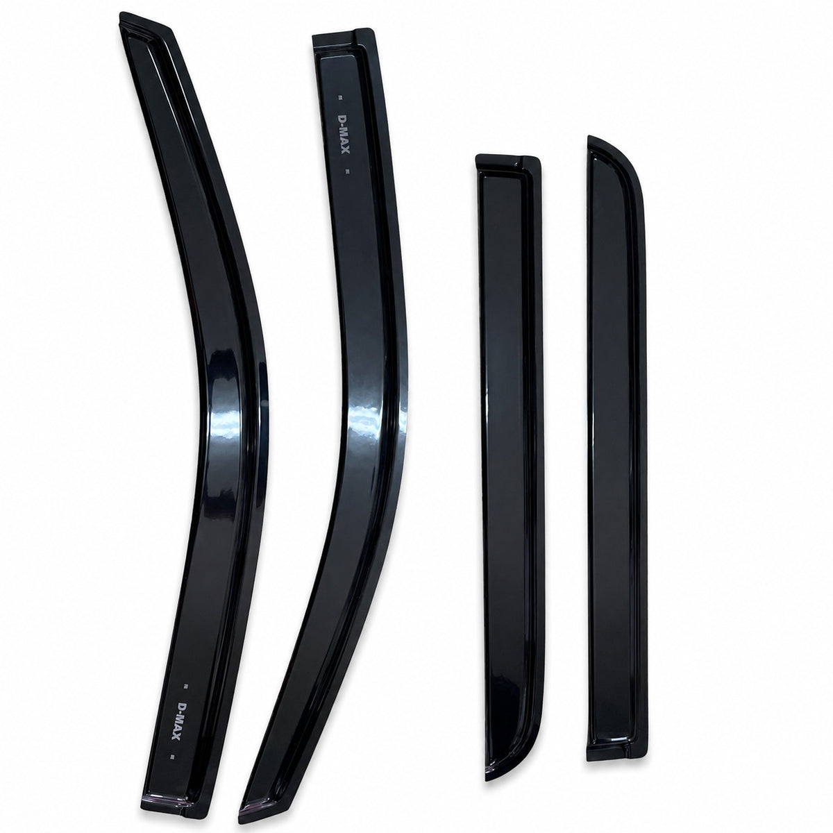 Guardalluvias para Chevrolet D-Max 2018 — Negro — GLL023 — principal