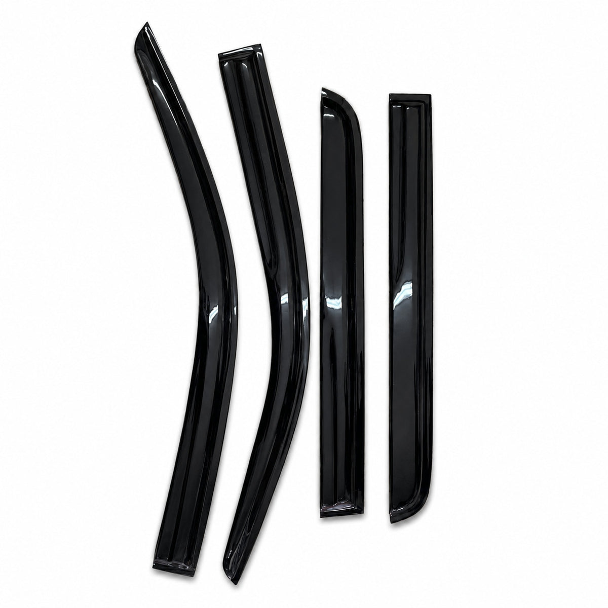 Guardalluvias para Chevrolet D-Max 2014–2017 — Negro — GLL024 — principal