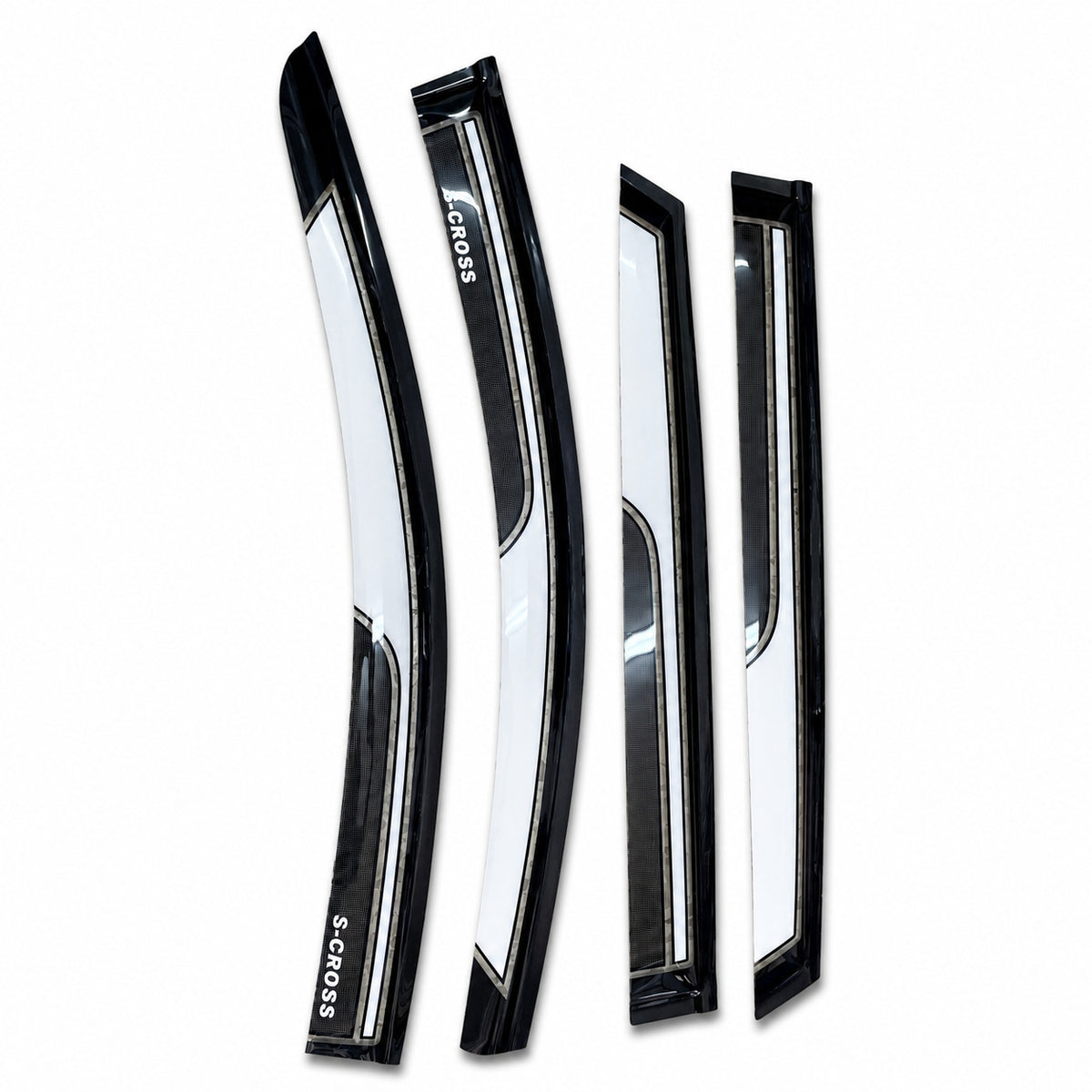 Guardalluvias para Suzuki S-Cross 2018–2019 — Bicolor — GLL026 — principal