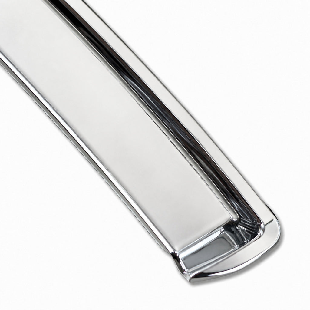 Guardalluvias para Nissan NP300 2015–2025 — Cromado — GLL027 — detalle